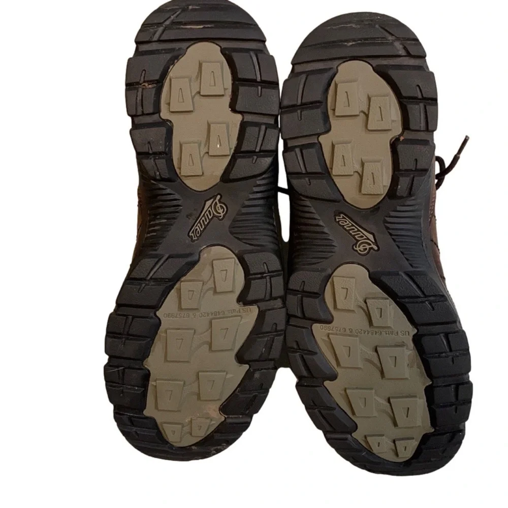 Danner Mens Gore Tex 5.5” Hiking Boots, Size 9.5 EE, Brown & Olive
